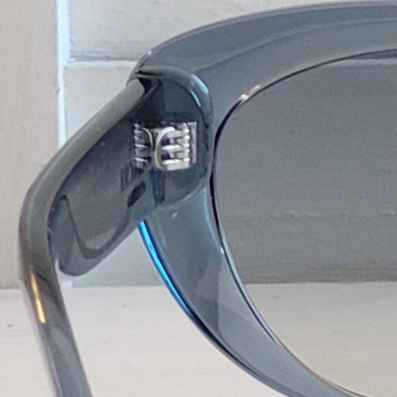 $108 NWT COACH Transparent Blue Sunglasses - Picture 9 of 10